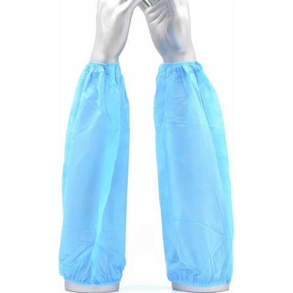 G & F Arm Sleeves Adjustable Height One Size Fits All, Stretchable Non-Woven Fiber Material 100-Pack