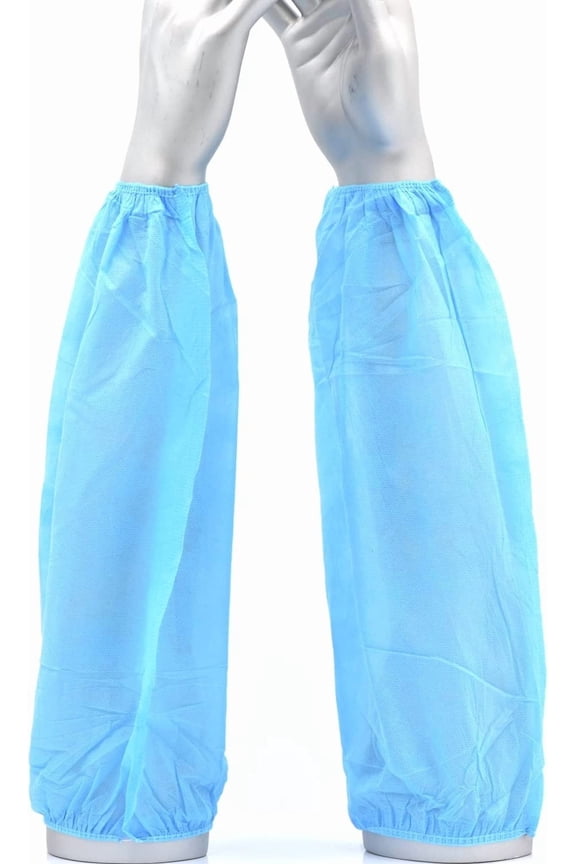 G & F Arm Sleeves Adjustable Height One Size Fits All, Stretchable Non-Woven Fiber Material 100-Pack