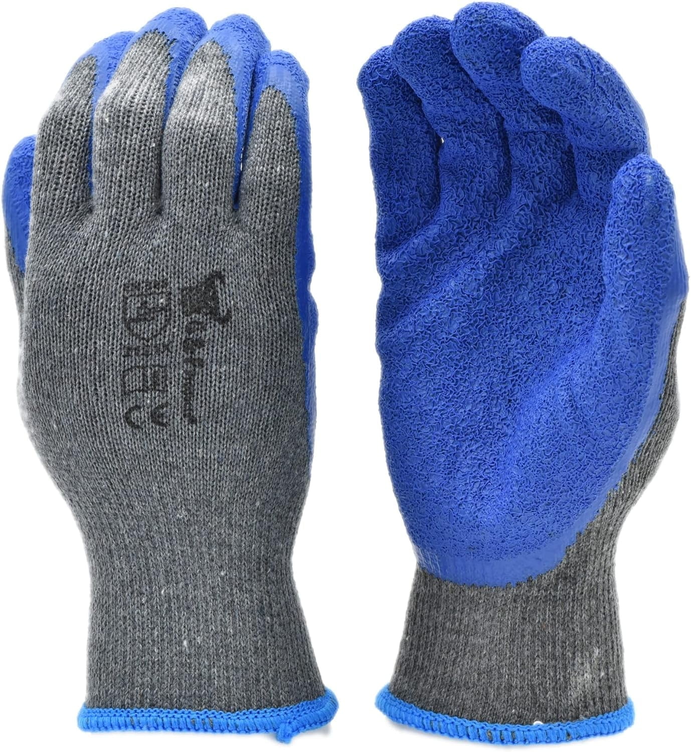 2024年のクリスマス Gloves Work Knit F & G 3100S-DZ, Latex Rubber Textured サーフィン・ボディボード
