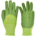thumbnail image 1 of G & F Micro Foam Texture Coated Kids Garden Gloves, Green, 1 Pair, 1 of 11