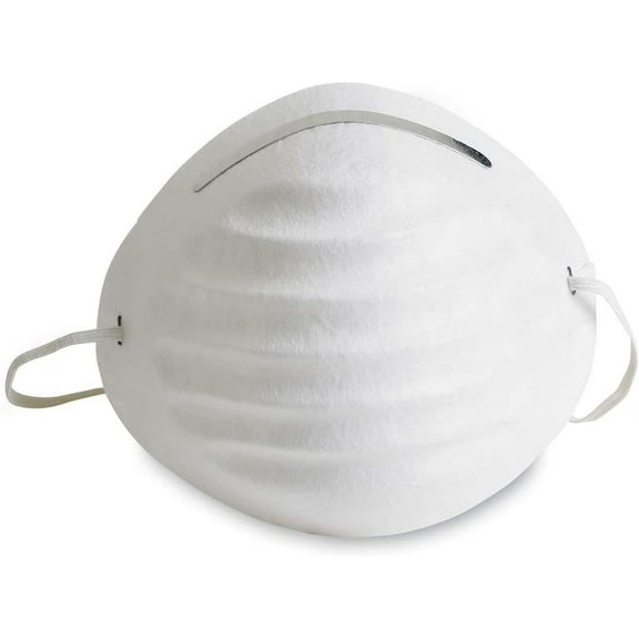 G & F Products Disposable Non-Toxic Dust & Filter Masks, 5.12" Length, 5.6 oz, 50-Pack