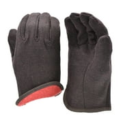 G & F Products Jersey Work Gloves Durable & Safe, Fleece Lining, 144 Pairs, Size Large