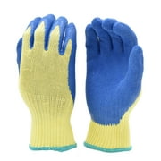 G & F Products Work Gloves 1607L Cut Resistant 100-Percent Kevlar Knit, 1 Pack, Size Large