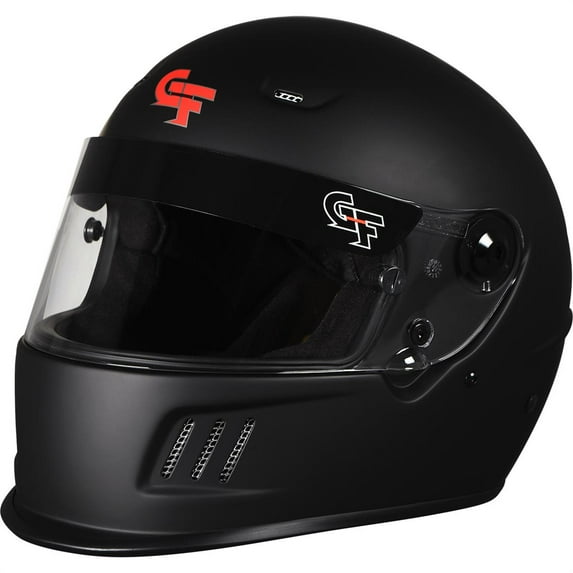 G-FORCE 13010LRGWH Auto Racing Helmet - Rift - Full Face - Snell SA2020- White - Large