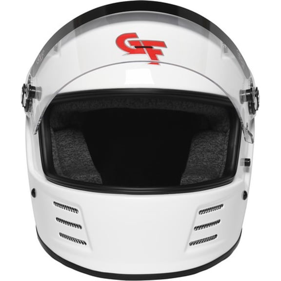 G-FORCE 3419WH RookieAuto Racing Helmet Full Face SFI 24.1 - One Size Fits All - White