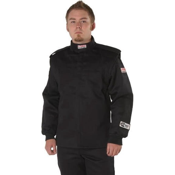 G-FORCE 4526XXXBK GF525 Driving Jacket SFI 3.2A/5 Double Layer Black 3X-Large