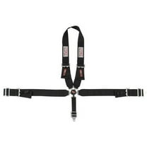G-FORCE 7140BK 5 Point Harness Camlock SFI 16.1 Individual Harness Black