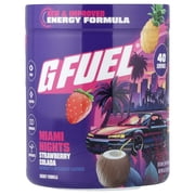 G FUEL Energy Formula, Miami Nights, Strawberry Colada, 8.7 oz 248 g