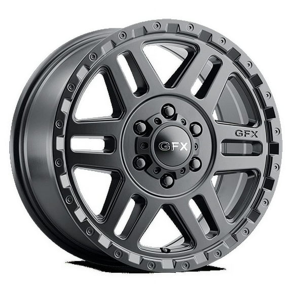 G-FX MV2 Rim 16X6.5 6X130 Offset 30 Matte Black (Quantity of 1)