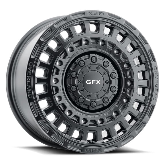 G-FX MV3 Rim 17X8 6X130 Offset 40 Matte Black (Quantity of 1)