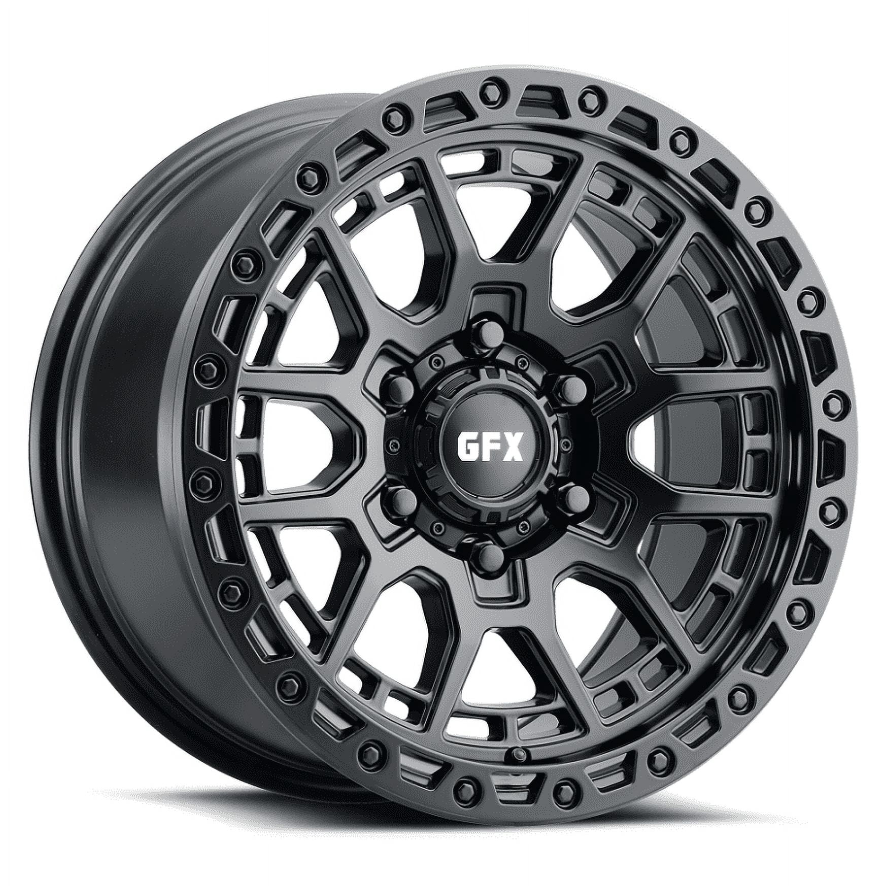 G-FX TR-25 Rim 20X9 6X135 Offset 12 Matte Black (Quantity of 1 ...