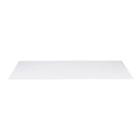 G-Floor 32" x 72" 75 Mil Heavy Duty Vinyl Exercise Equipment Mat - Clear