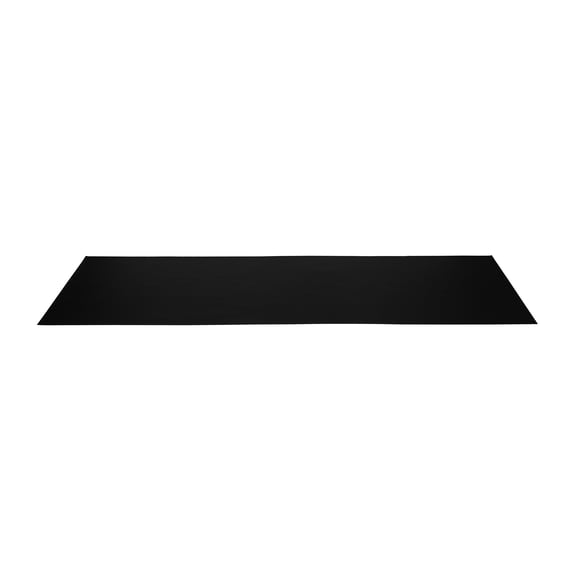 G-Floor 32" x 72" Vinyl Black Exercise Equipment Mat Protective Flooring 16sqf