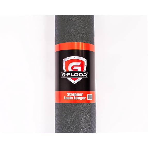 G-Floor 5 ft x 10 ft Vinyl Levant Pet Friendly Carpet Protector for Dogs & Cats - Slate Grey