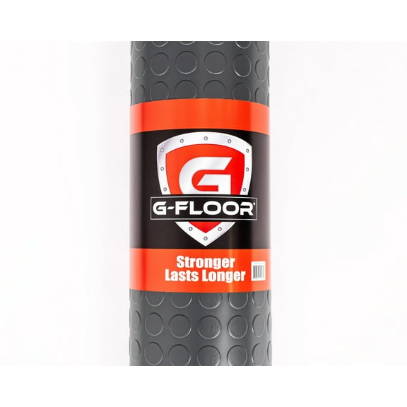 G-Floor 5' x 10' Coin Garage Flooring Cover - Slate Grey