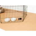 thumbnail image 1 of G-Floor 5' x 10' Vinyl Levant Pet Friendly Carpet Protector for Dogs & Cats - Sandstone, 1 of 11