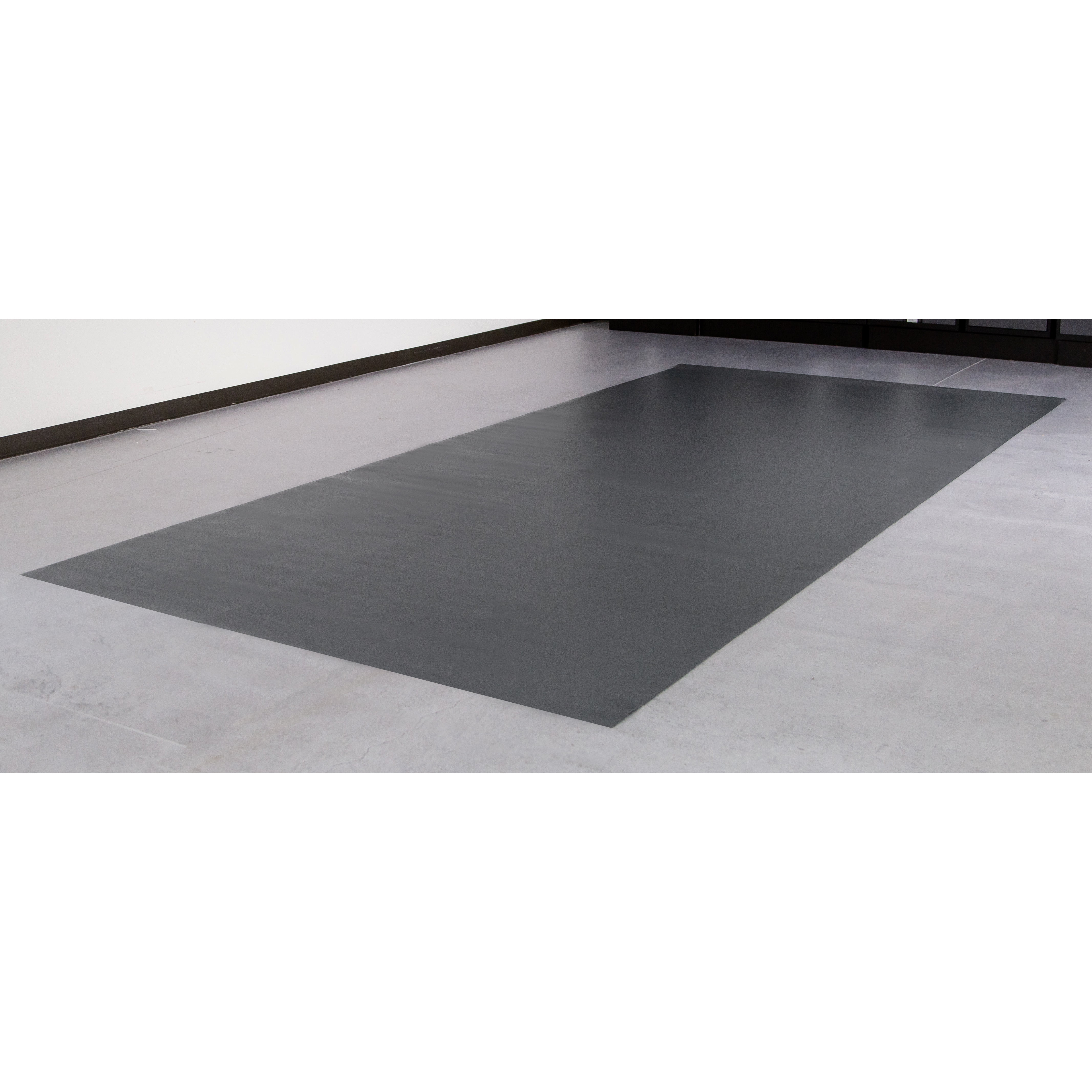 GFloor 7.5' x 17' Ceramic Texture Vinyl Garage Flooring Cover Slate