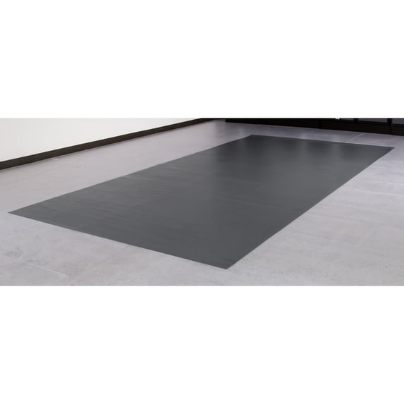 G-Floor 7.5' x 17' Ceramic Texture Vinyl Garage Flooring Cover - Slate Grey