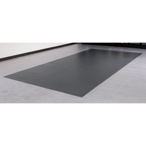 G-Floor 7.5' x 17' Ceramic Texture Vinyl Garage Flooring Cover - Slate Grey