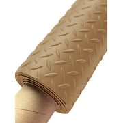 G-Floor 8.5' x 22' Diamond Tread Garage Flooring Cover - Sandstone