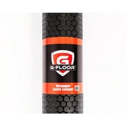 G-Floor 8.5 x 24 Small Coin Vinyl Garage Flooring Cover - Midnight Black