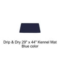 thumbnail image 1 of G-Floor Drip & Dry 29" x 44" Absorbent Vinyl Kennel Mat, Blue, 1 of 5