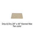 thumbnail image 1 of G-Floor Drip & Dry 29" x 44" Absorbent Vinyl Kennel Mat, Tan, 1 of 5