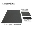 thumbnail image 1 of G-Floor New Pet Parent 3-Piece Floor Mat Kit, Slate Grey, Large, 1 of 5
