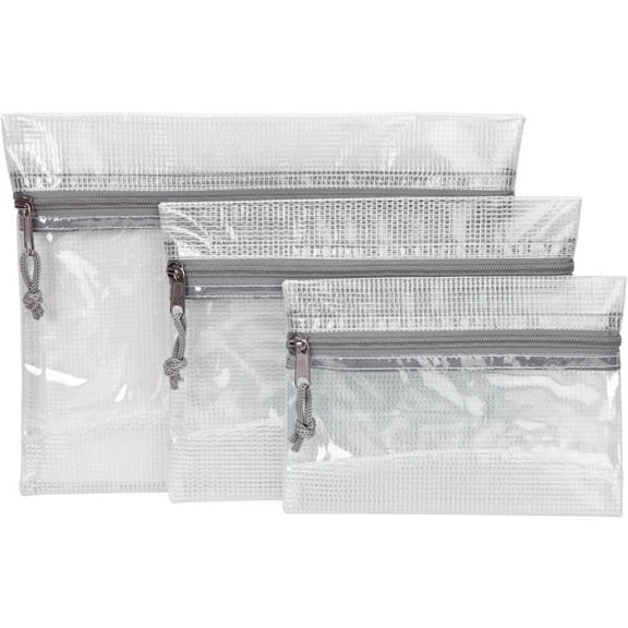 G-Force 3-Pack Travel PVC Pouch Set