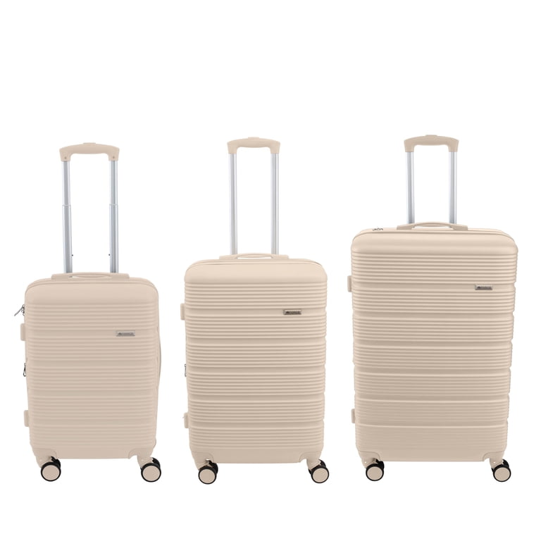 G-Force 3 Piece Expandable Rolling Luggage Set in Ivory - Walmart.com G-Force 3 Piece Expandable Rolling Luggage Set in Ivory - Walmart.com