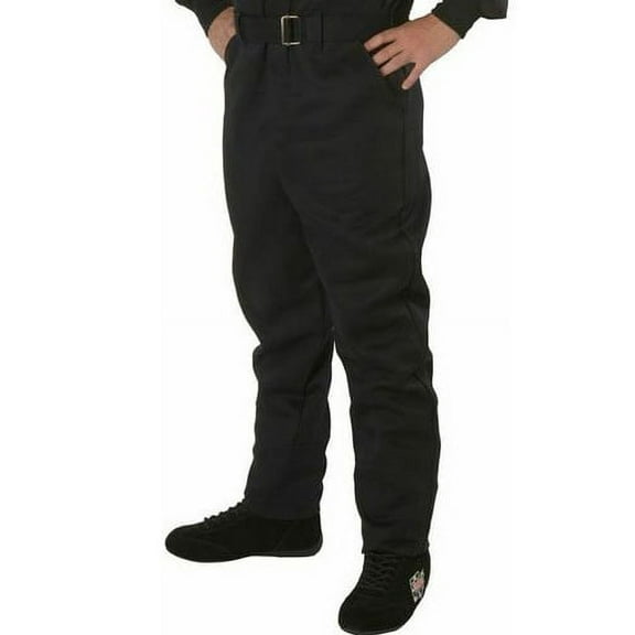 G-Force 4127XXLBK GF 125 Black XX-Large Single Layer Racing Pants