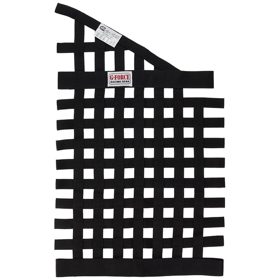 G-Force 4133BK Speedway Black Ribbon Window Net