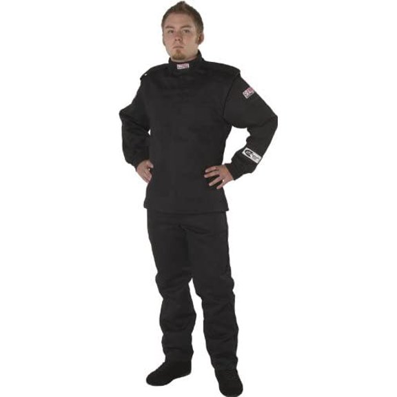 G-FORCE Black Large GF525 Driving Jacket P/N 4526LBK