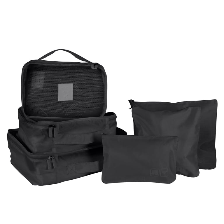 G-Force 6 Piece Travel Set - Lightweight & Durable Packing Cubes