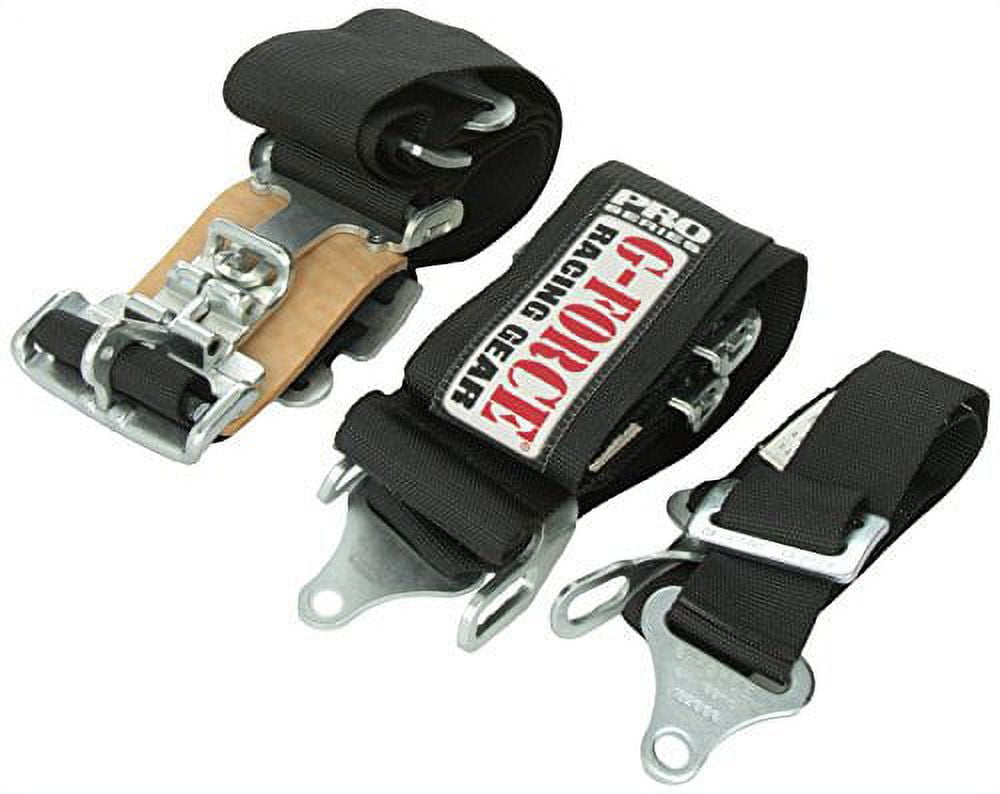 Crow 5-Pt Harness Big Latch & Link Black Pull Down Crow 5-Pt Harness Big Latch & Link Black Pull Down