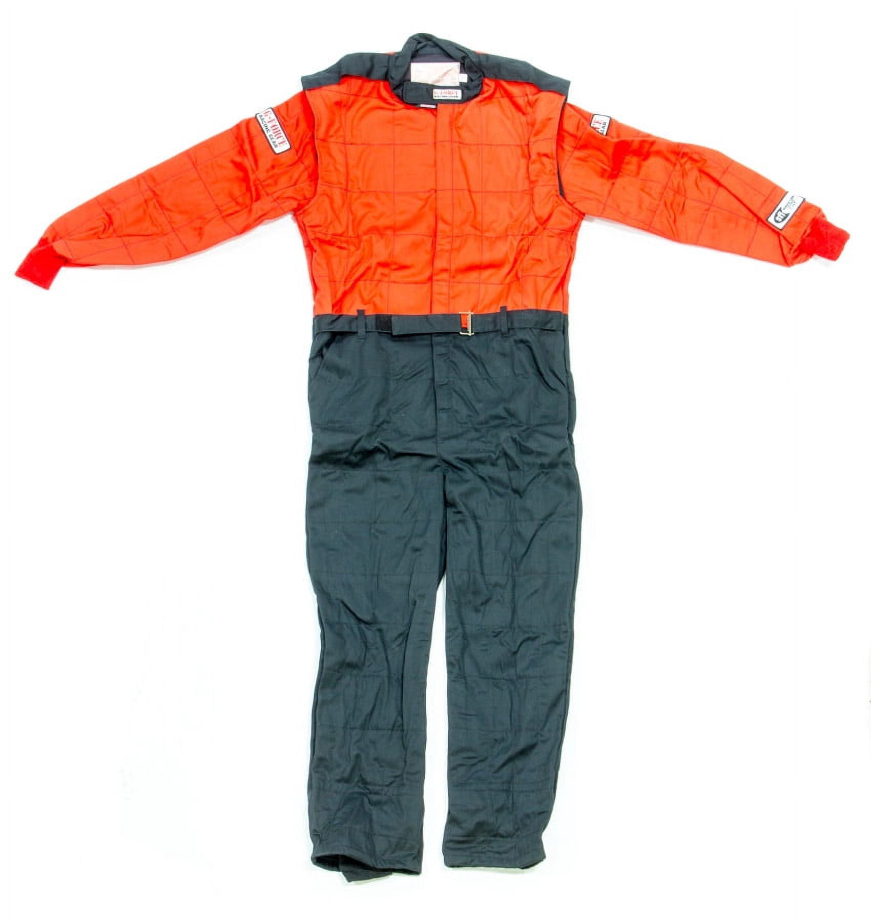 G-Force Red X-Large GF525 1 Piece Driving Suit P/N 4525XRD