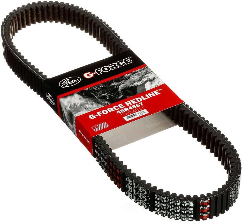 Gates 48R4867 G-Force Redline Continuously Variable Transmission (CVT) Belt