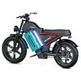 thumbnail image 1 of G-Force Electric Bike for Adults 52V 60AH Battery, 20x4 Fat Tire Ebikes, Full Suspension E Bike, 1500W Peak Motor Electric Bicycle 7-Speed Gear, 1 of 8