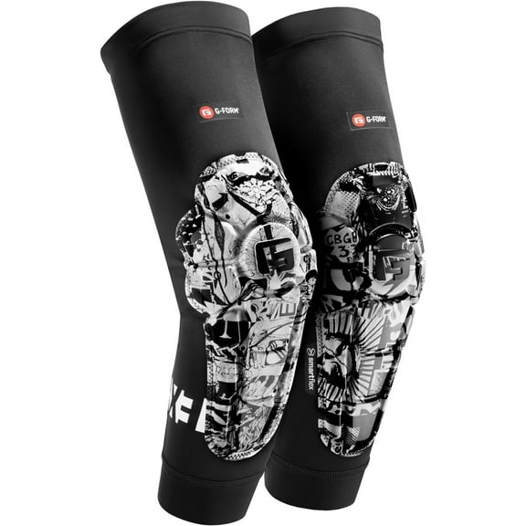 G-Form Pro-X3 Elbow Pads - Dirt Bike & Mountain Bike Elbow Pad - Bike Accessories - Street Art, Adult XL