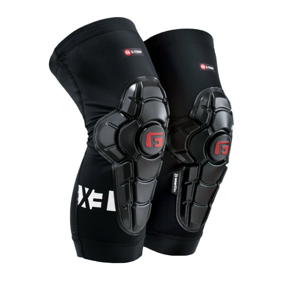 G-Form Pro-X3 Knee Pads - Dirt Bike & Mountain Bike Knee Pad - Bike Accessories - Black, Adult XL
