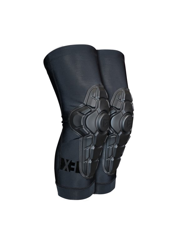 Pro-X3 Knee Pads - Dirt Bike & Mountain Bike Knee Pad - Bike Accessories - Triple Matte Black, Adult Medium