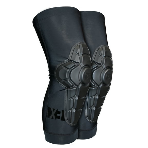 G-Form Pro-X3 Knee Pads - Dirt Bike & Mountain Bike Knee Pad - Bike Accessories - Triple Matte Black, Youth L/XL