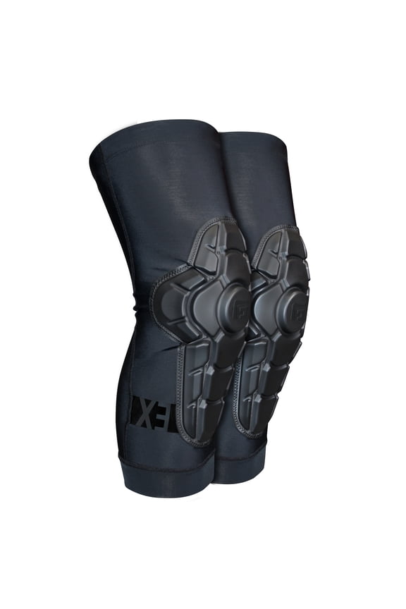 Pro-X3 Knee Pads - Dirt Bike & Mountain Bike Knee Pad - Bike Accessories - Triple Matte Black, Youth L/XL