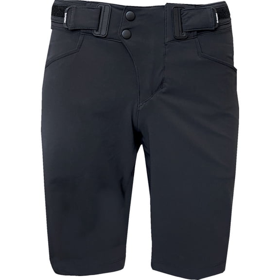 G-Form Rhode Men's Mountain Bike Shorts, Black, Medium - Water-Resistant Textile with Zippered Pockets & Adjustable Waist (OS9700284)