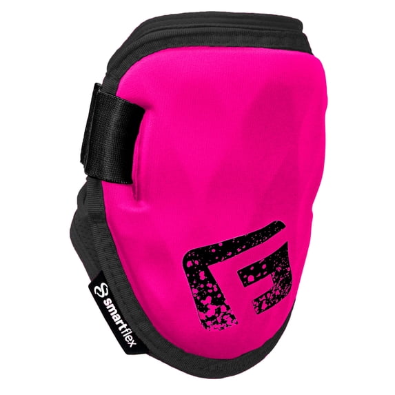 G-Form Shockwave Fastpitch Elbow Guard - Softball Elbow Guard & Pad with Adjustable Straps - Neon Pink, Adult S/M