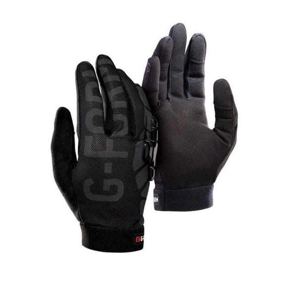 G-Form Sorata Trail Full Finger Cycling Gloves - Black/Black/Grey - GL040239 (Black/Black/Grey - XS)