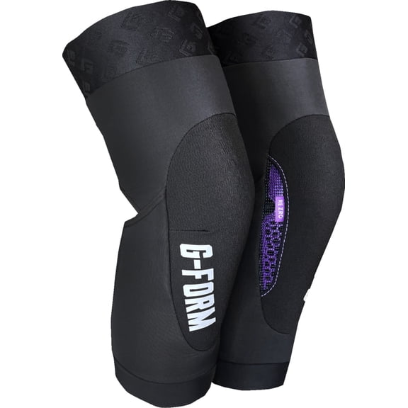 G-Form Terra MTB Mountain Bike Knee Guards Black SM