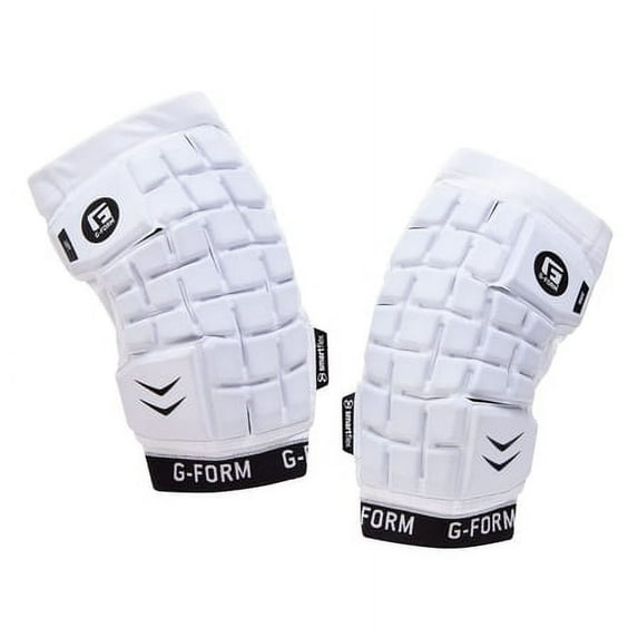 G-Form Unhinged Arm Sleeve - Lacrosse Padded Arm Sleeves for Men - White, Adult Medium
