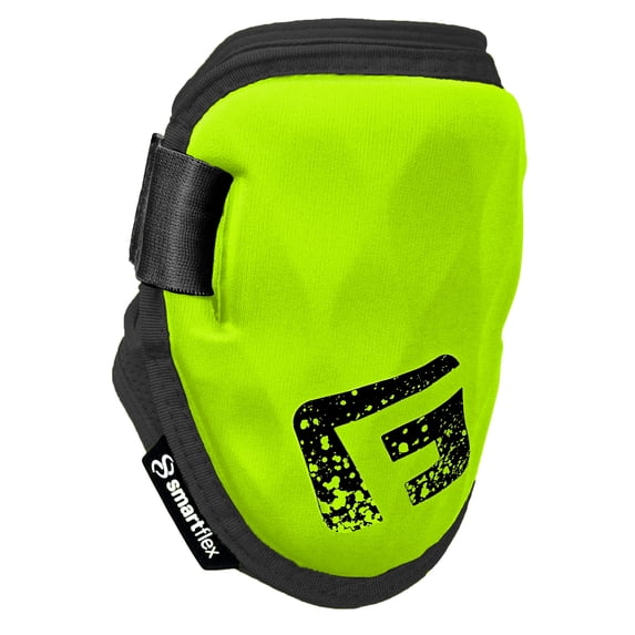 G-Form Youth Shockwave Fastpitch Elbow Guard - Softball Elbow Guard & Pad with Adjustable Straps - Neon Green, Youth
