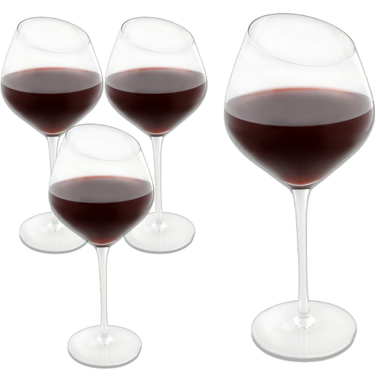 600ml Slanted Wine Glasses - SHAAN XI SUCCEED TRADING CO.,LTD.
